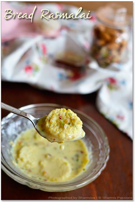 Bread Rasmalai Recipe