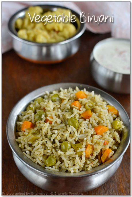 Vegetable Biriyani Recipe