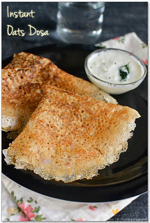 Oats Dosa Recipe- Sharmis Passions