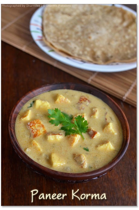 Paneer Korma Recipe   Paneer Kurma Recipe  Sharmis Passions - 15