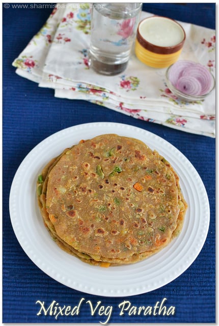 Vegetable Paratha Recipe