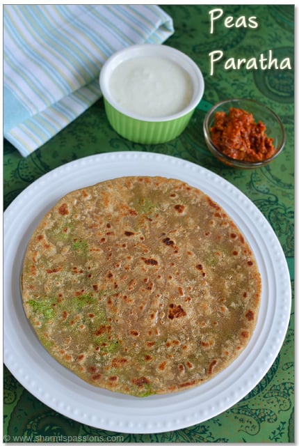 Peas Paratha Recipe - 85