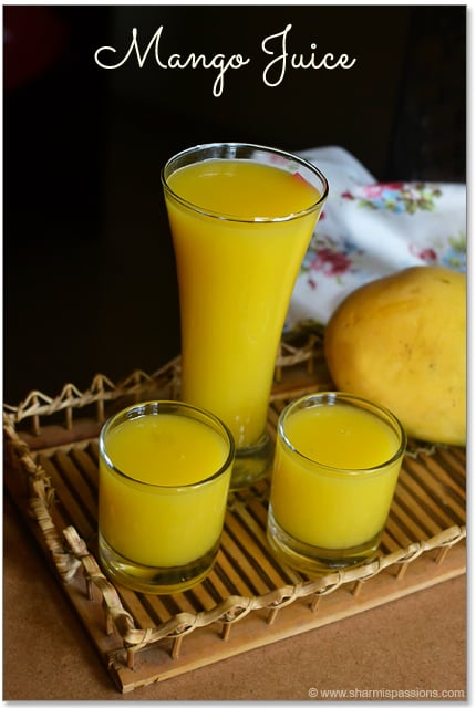 mango nectar recipe