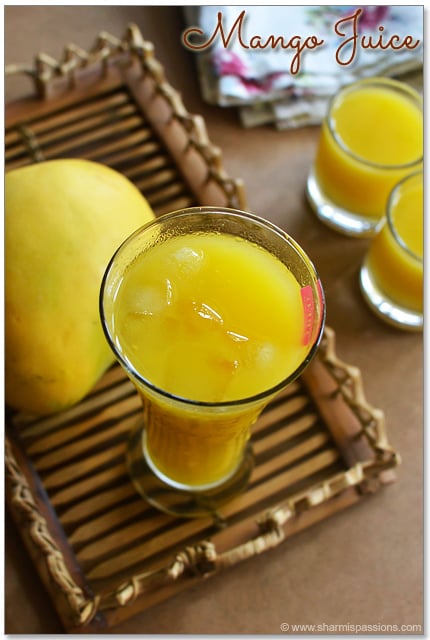 Mango Juice Recipe Mango Juice Juice