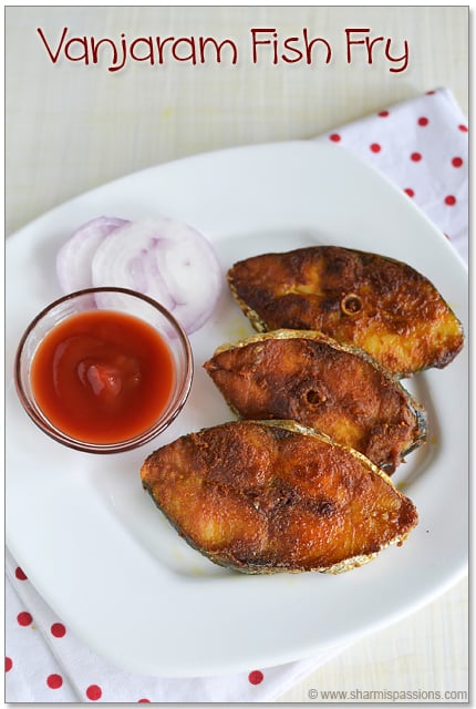 Fish Fry Recipe   Meen Varuval Recipe - 58