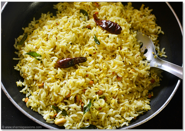 amla rice served