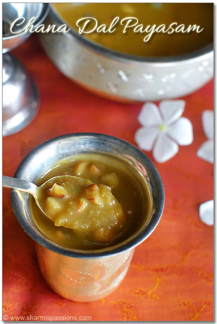 Kadalai Paruppu Payasam