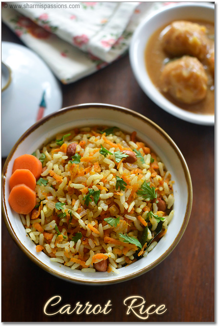 Carrot Rice Recipe