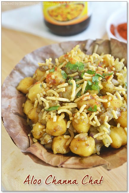 Aloo Channa Chat Recipe