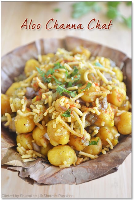 Aloo Channa Chat Recipe