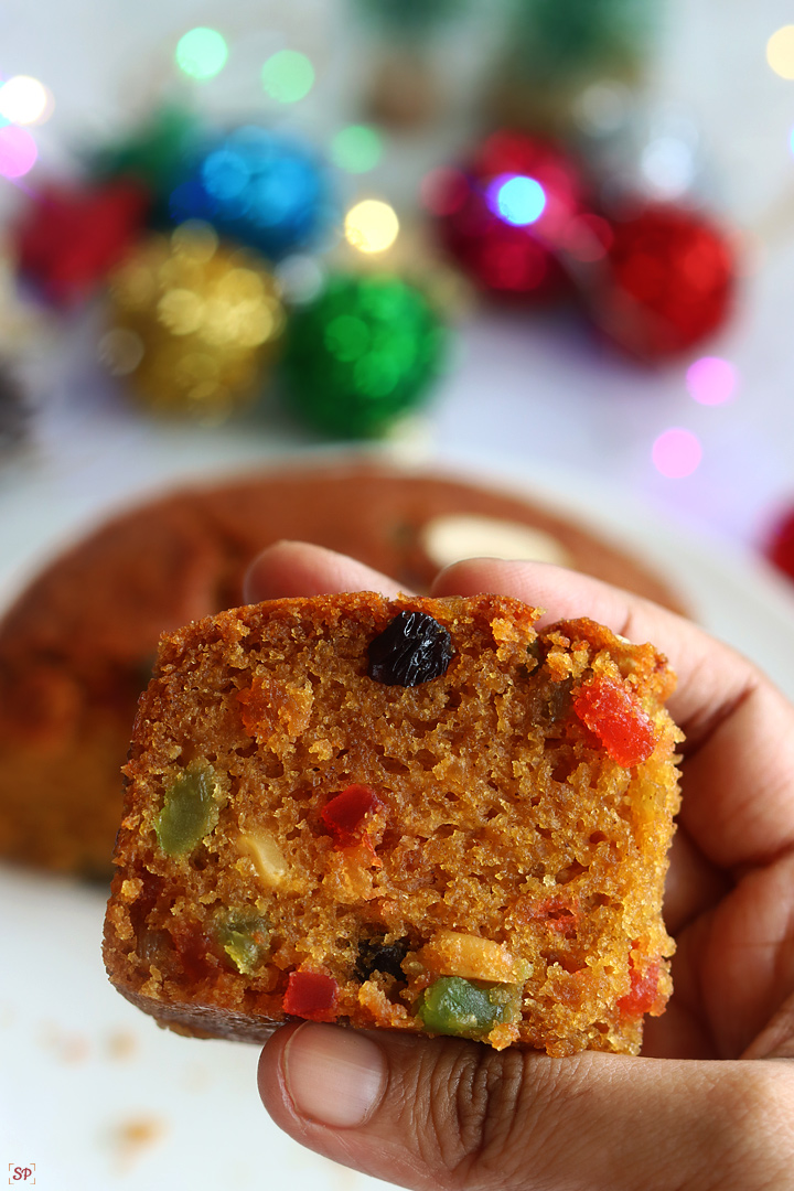 eggless fruit cake