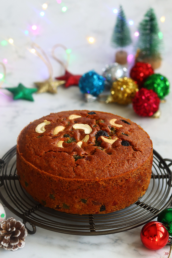 eggless fruit cake