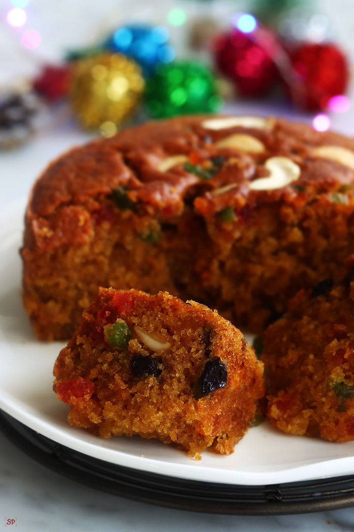 eggless fruit cake