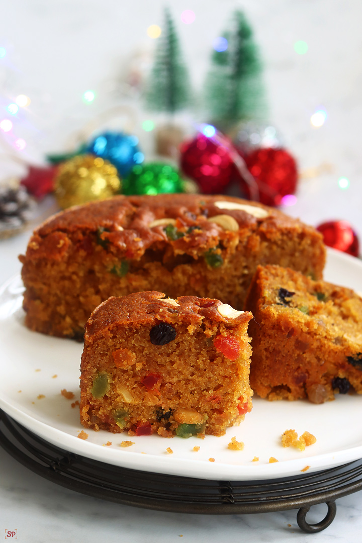 eggless fruit cake