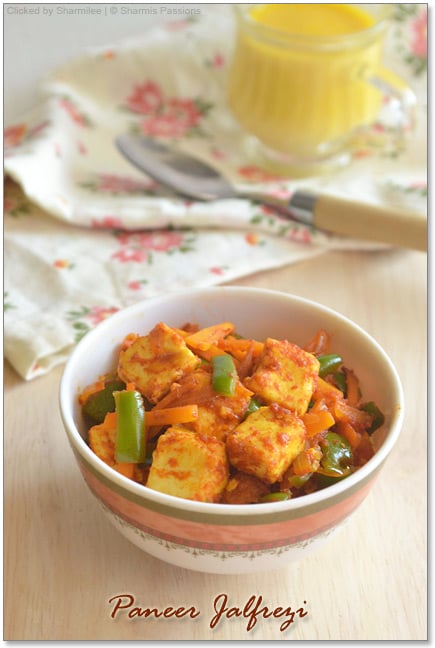 Paneer Jalfrezi Recipe