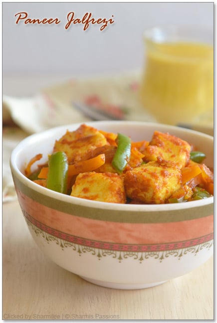 Paneer Jalfrezi Recipe