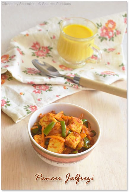 Paneer Jalfrezi Recipe