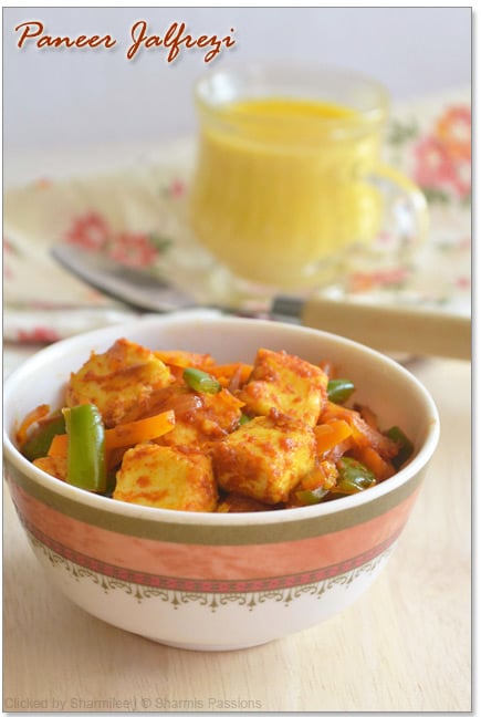 Paneer Jalfrezi Recipe