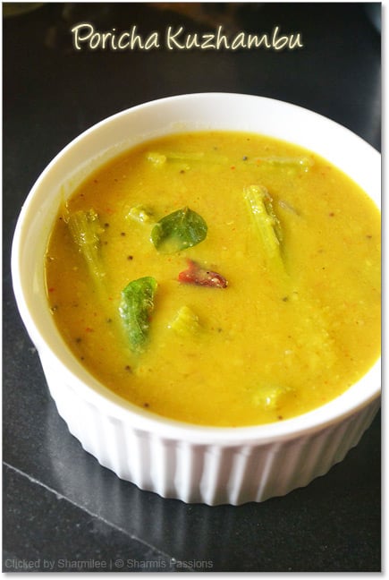 Poricha Kuzhambu Recipe