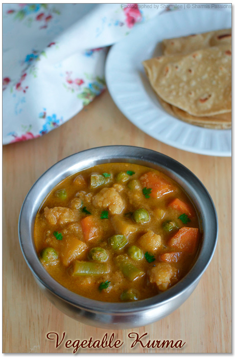 Hotel Style Veg Kurma Recipe