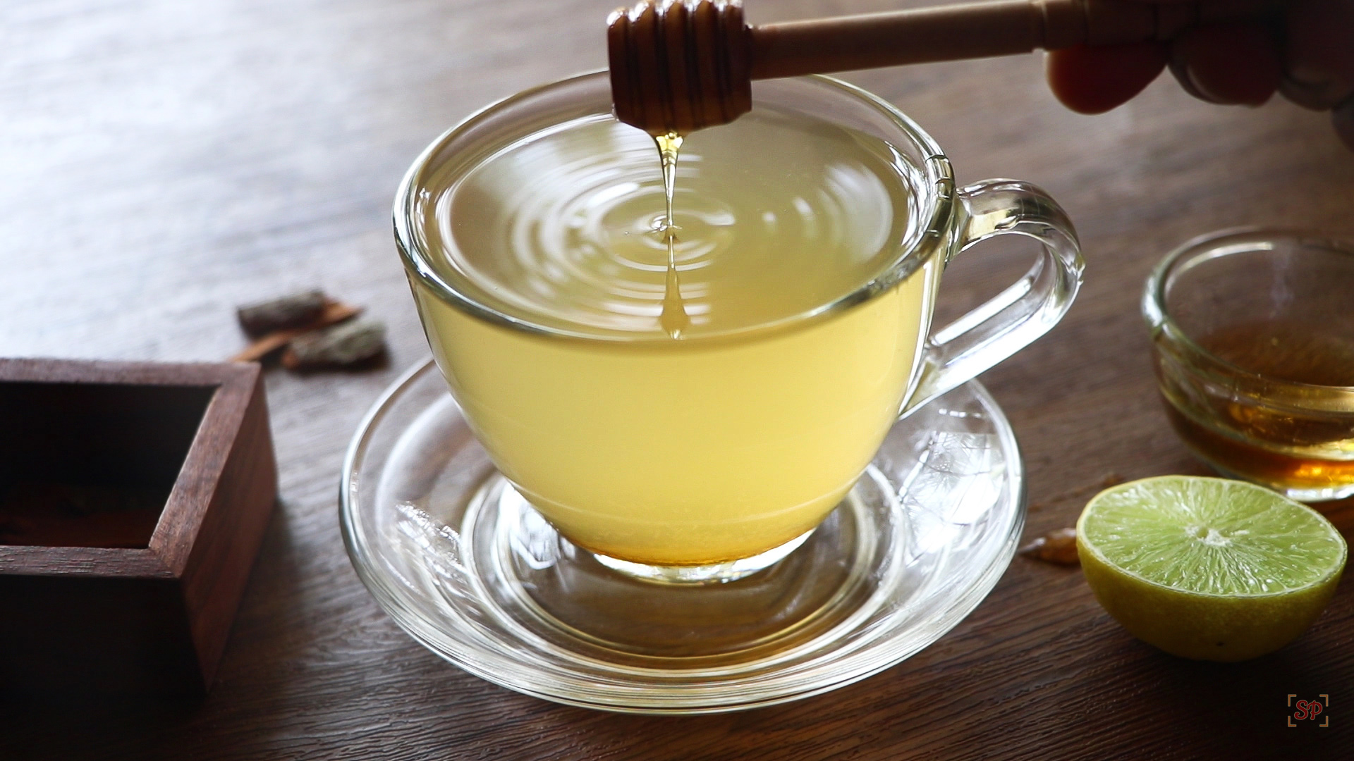 Green Tea Recipe  How to make Green Tea - Sharmis Passions