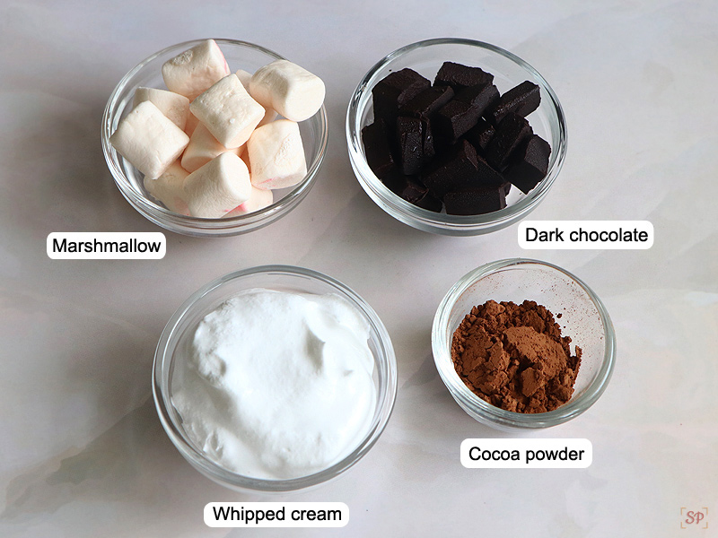 hot chocolate toppings