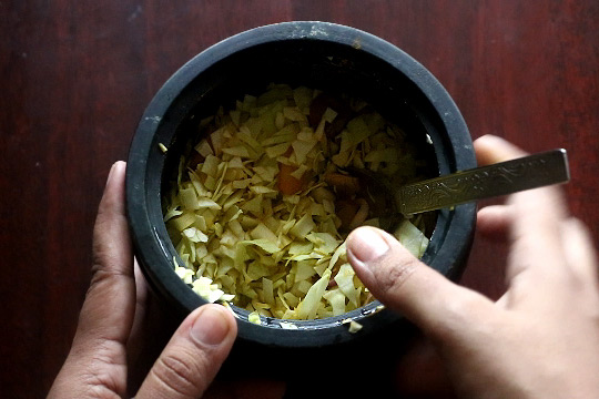 Cabbage Thoran Recipe - 78