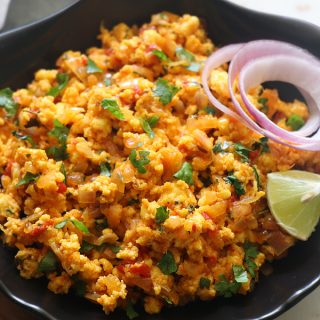 Paneer Bhurji Recipe - Sharmis Passions