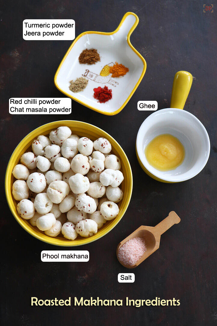 roasted makhana ingredients