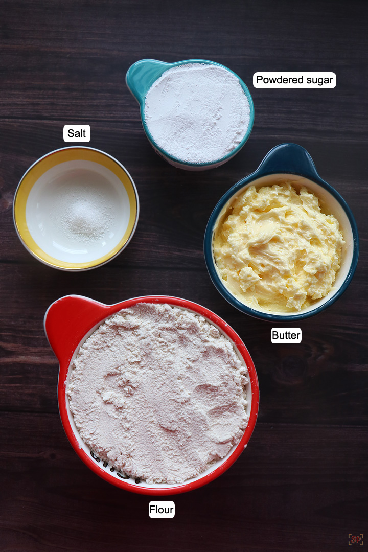 ingredients needed to make butter biscuit