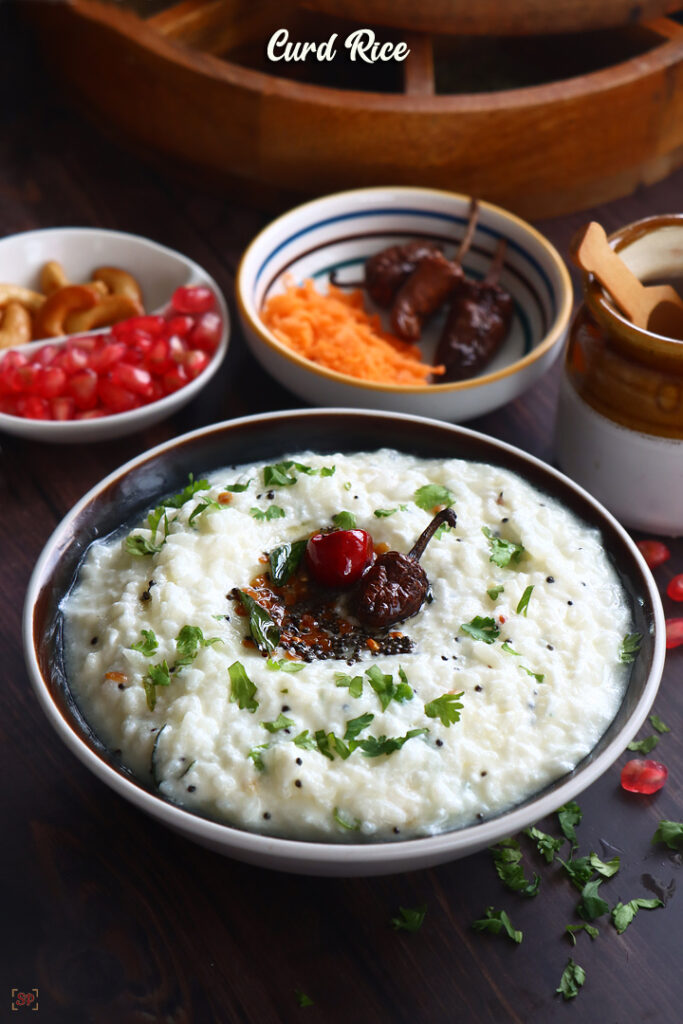 Curd Rice Recipe | Thayir Sadam Recipe - Sharmis Passions