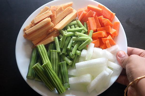 mixed vegetables