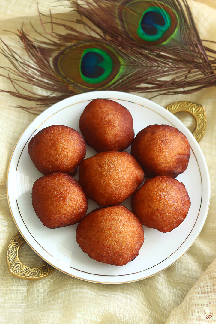 sweet appam in a plate