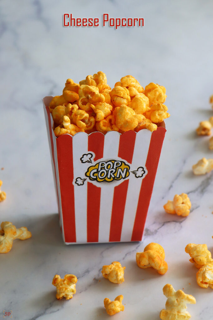 Cheese Popcorn Recipe - Sharmis Passions