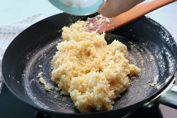 cook and add cardamom powder