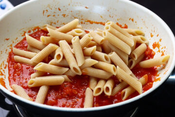 Red Sauce Pasta Recipe | Red Pasta Recipe - Sharmis Passions