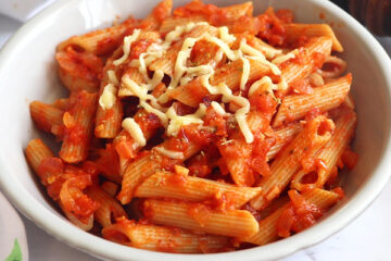 Red Sauce Pasta Recipe | Red Pasta Recipe - Sharmis Passions