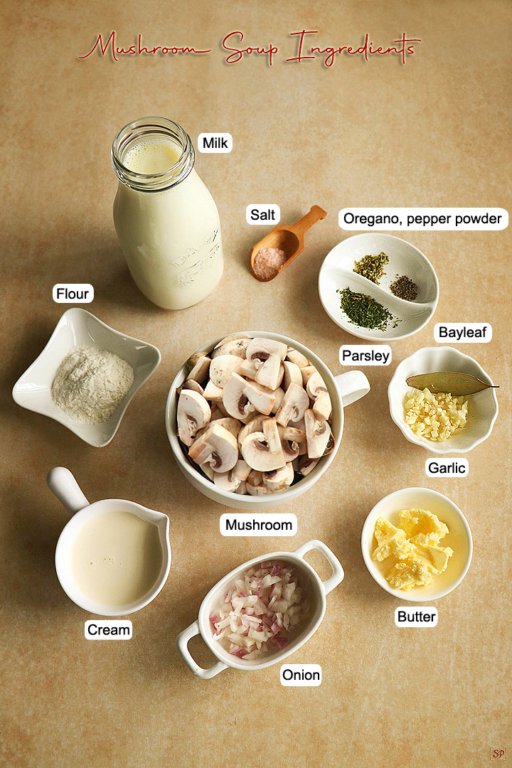 mushroom soup ingredients