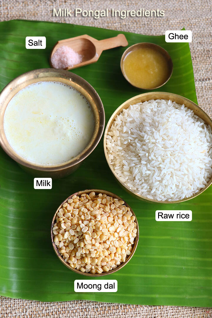 paal pongal ingredients