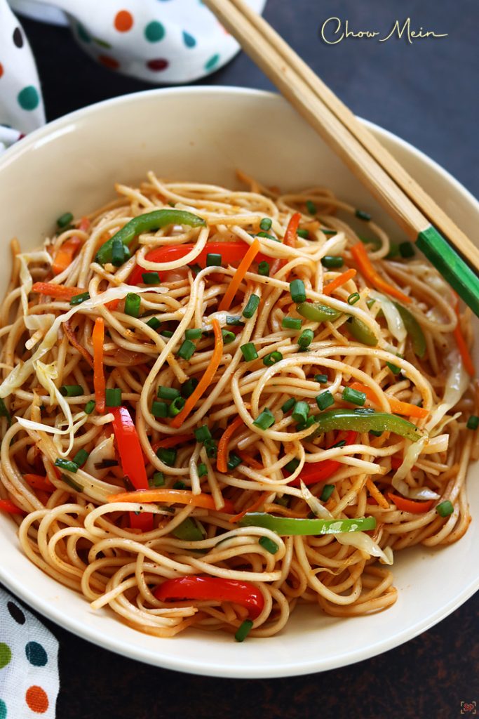 Chow Mein | Veg Chow Mein - Sharmis Passions