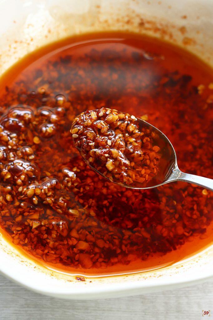 Chili Oil Recipe | Easy Chili Oil - Sharmis Passions