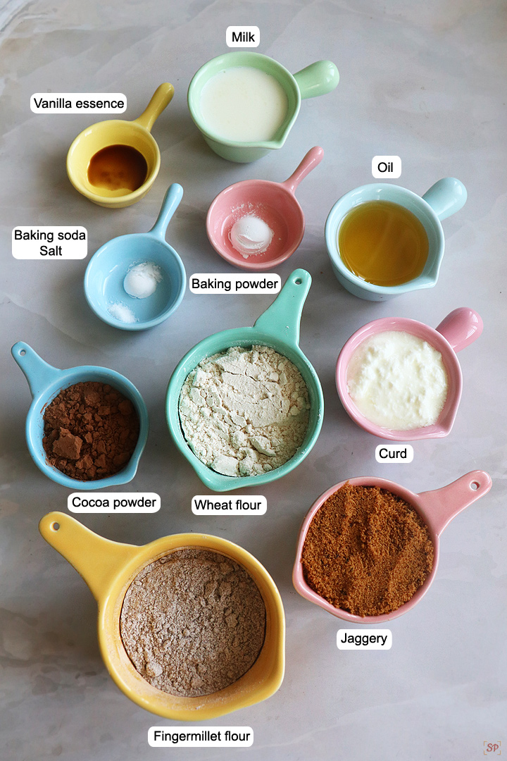 ragi cake ingredients