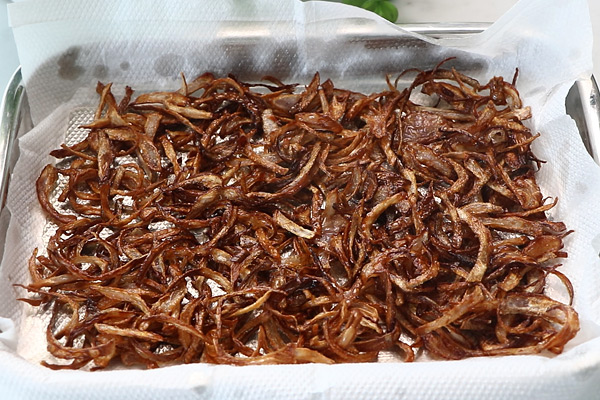 fried onions are ready